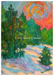 Blue Ridge Parkway Artist is Stuck inside and Why do that...